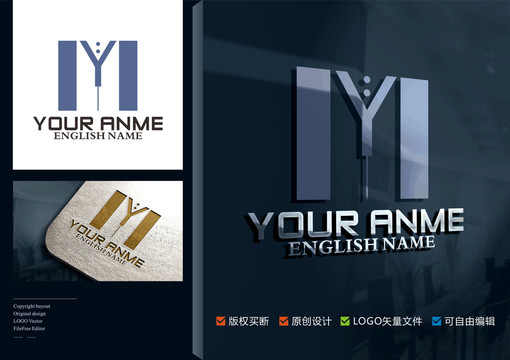 YMMY字母LOGO