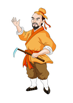 古代老農(nóng)形象