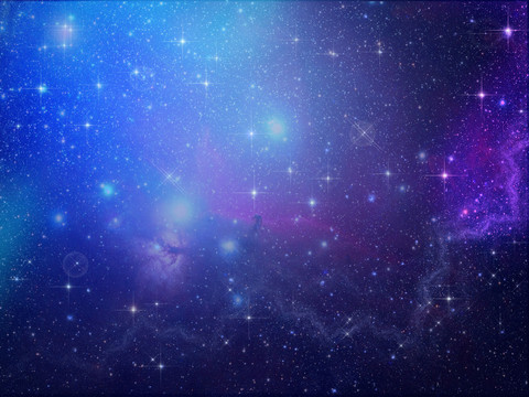 藍色星空