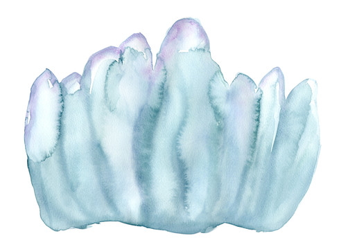 抽象水彩畫(huà)