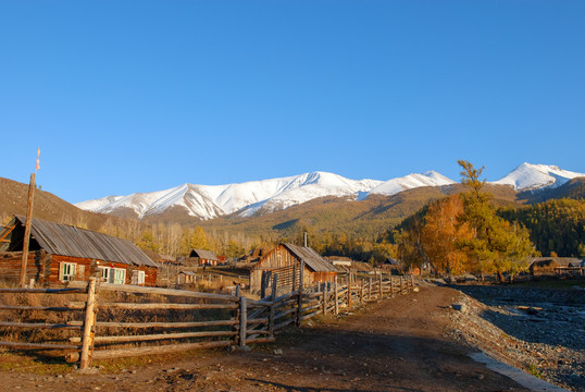 新疆白哈巴喀纳斯风景