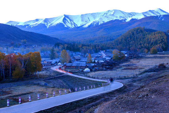 新疆白哈巴喀纳斯风景