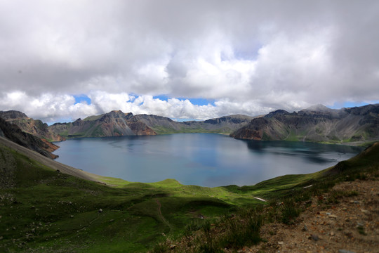 长白山西坡天池