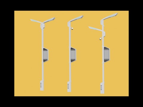 智慧路燈3D模型