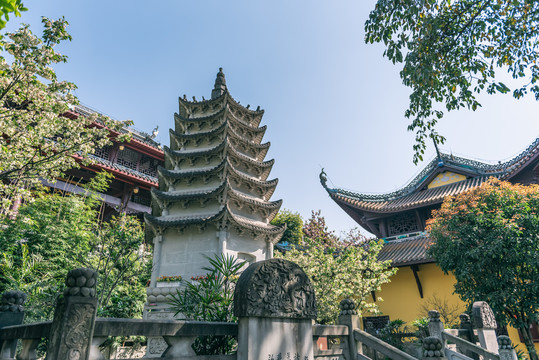 重庆南山佛教寺庙涂山寺风光