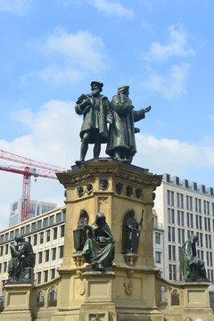 德国法兰克福古腾堡纪念碑