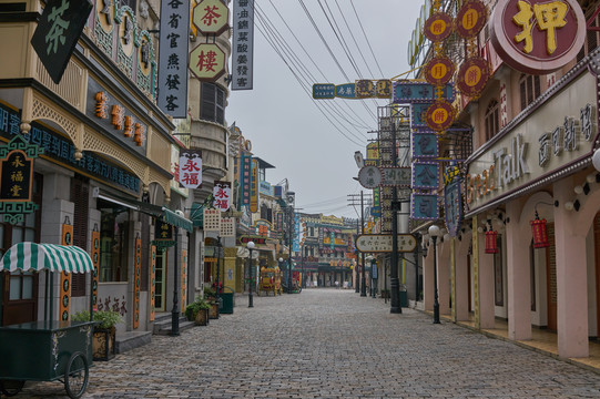 老香港街景