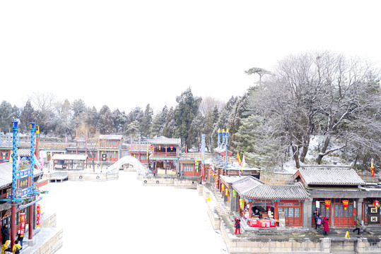 颐和园雪景