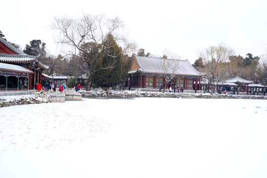 雪后的颐和园