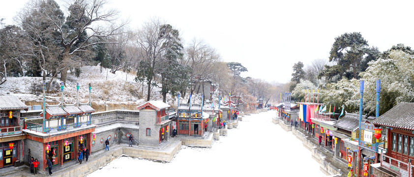 颐和园雪景