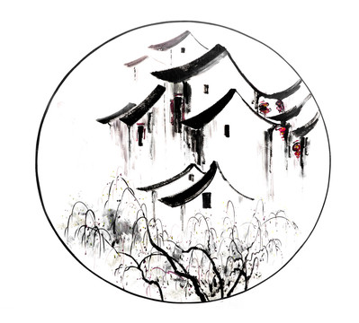 水墨江南水鄉(xiāng)