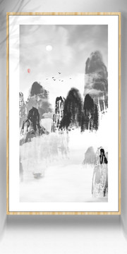 國(guó)畫山水