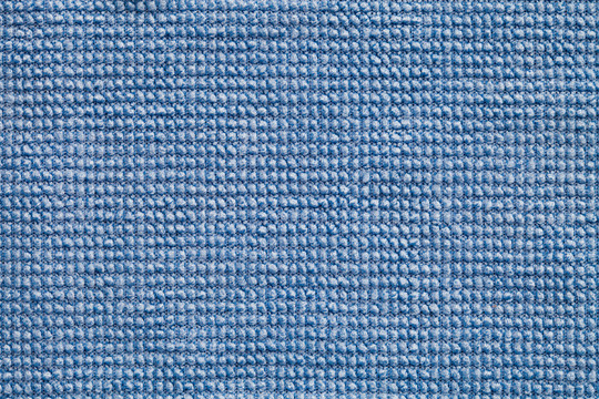 蓝色织物纤维平面背景