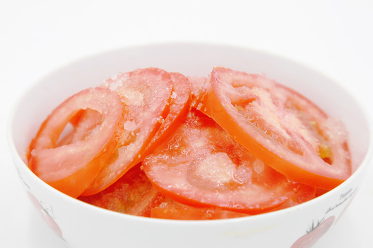 凉拌西红柿