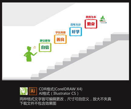 校園樓梯文化