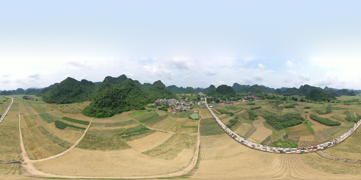 田野全景图