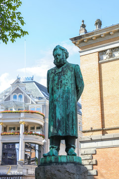 易卜生雕塑奥斯陆城市雕塑