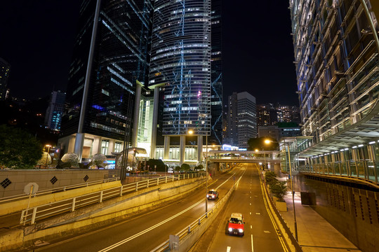 香港城市夜景