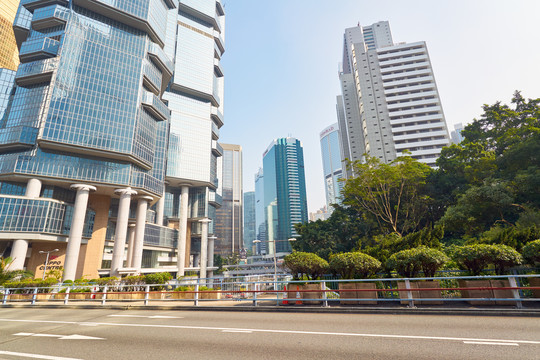 香港城市景观