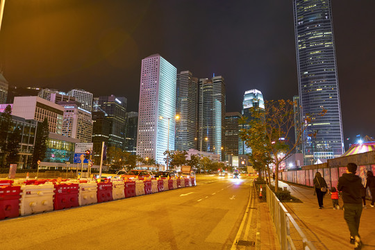 香港城市夜景