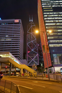 香港城市夜景