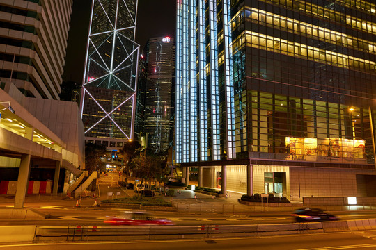香港城市夜景