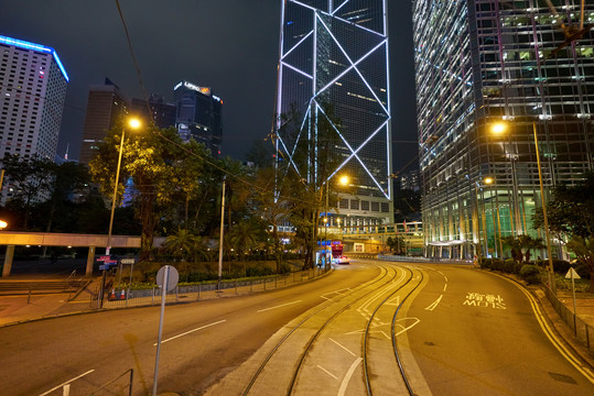 香港城市夜景