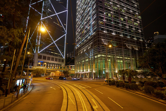 香港城市夜景