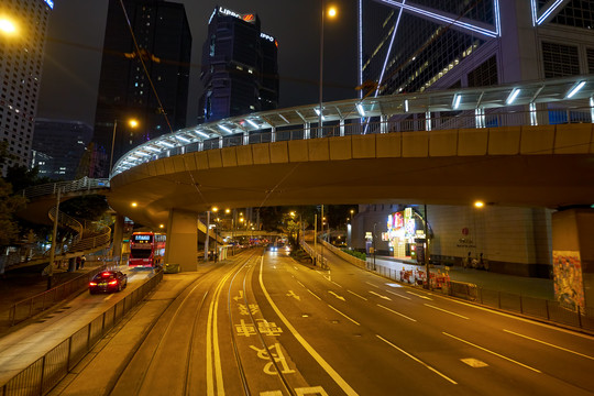 香港城市夜景