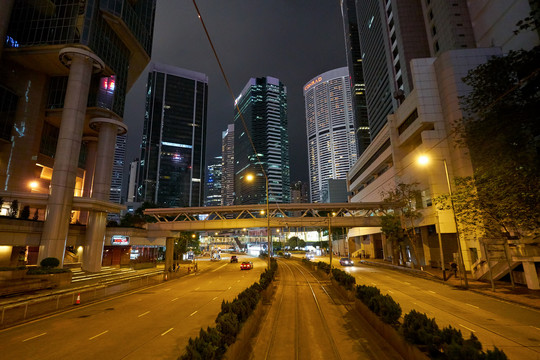 香港城市夜景