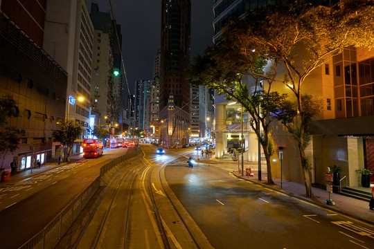 香港城市夜景