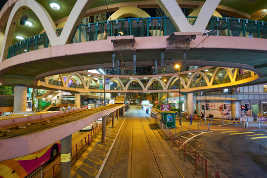 香港城市夜景