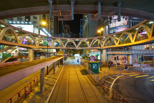 香港城市夜景