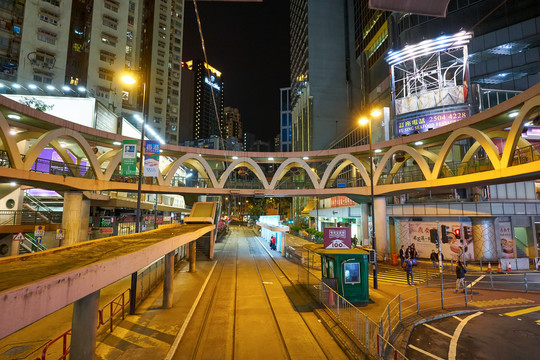 香港城市夜景