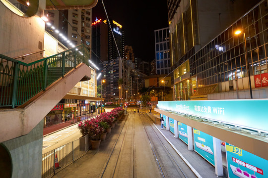 香港城市夜景