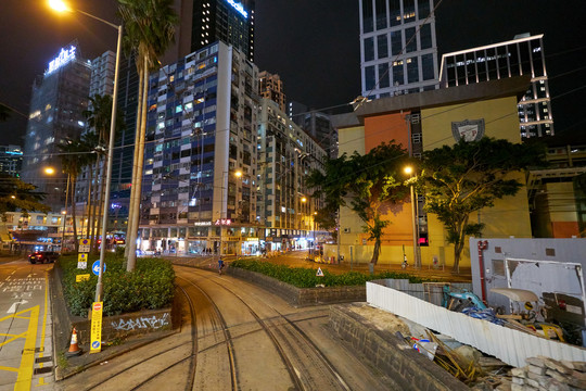 香港城市夜景