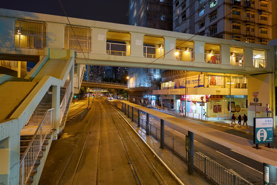 香港城市夜景