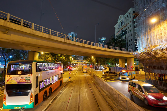 香港城市夜景