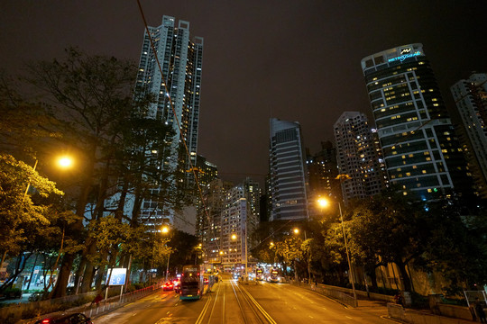 香港城市夜景