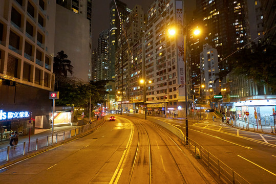 香港城市夜景