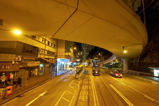 香港城市夜景