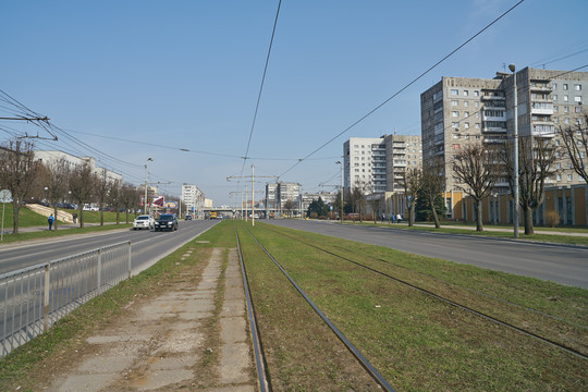 俄罗斯加里宁格勒城市街景