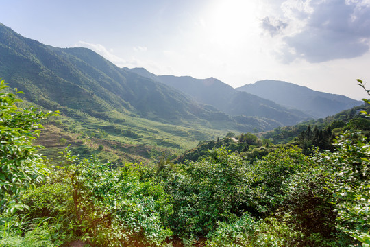 篁岭梯田风光