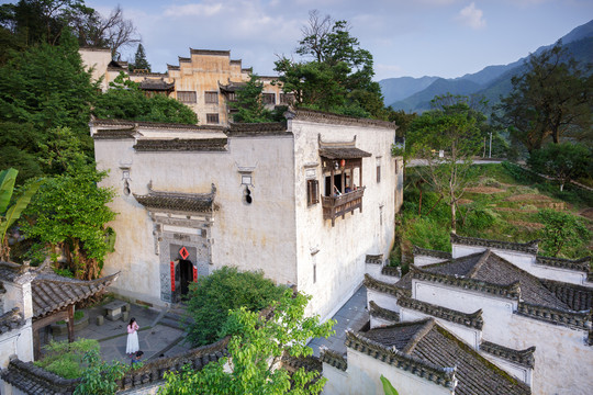 篁岭古村建筑