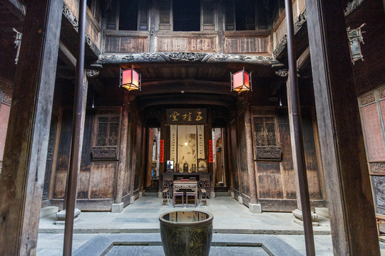 中式建筑厅堂