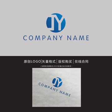 JY字母logo設(shè)計(jì)