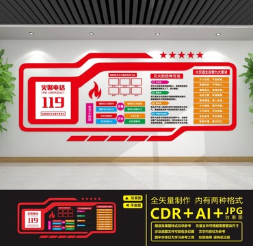 消防文化墻