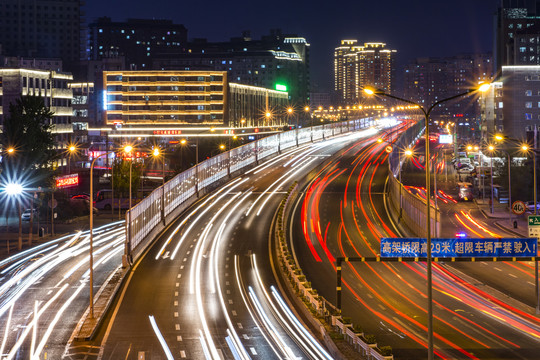 长春夜景