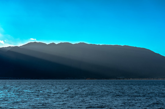 大理苍山洱海无框画装饰画