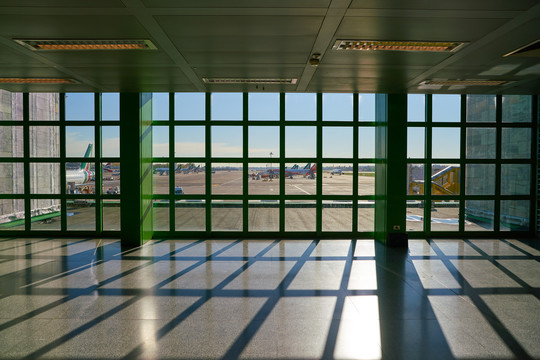 意大利米兰国际机场机场大厅
